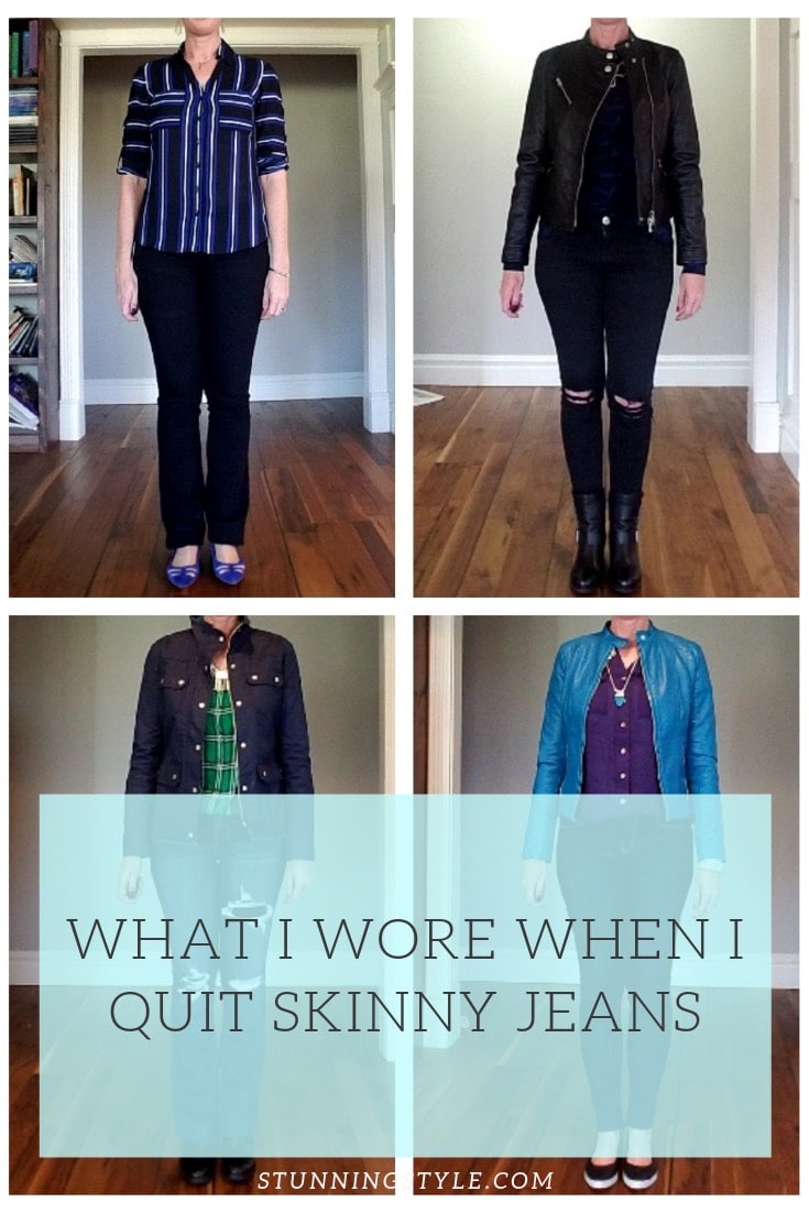 What I Wore When I Quit Skinny Jeans - Stunning Style