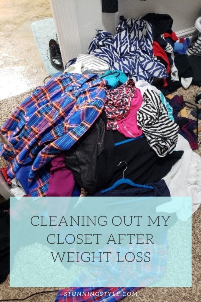 NEW clean closet after weight loss