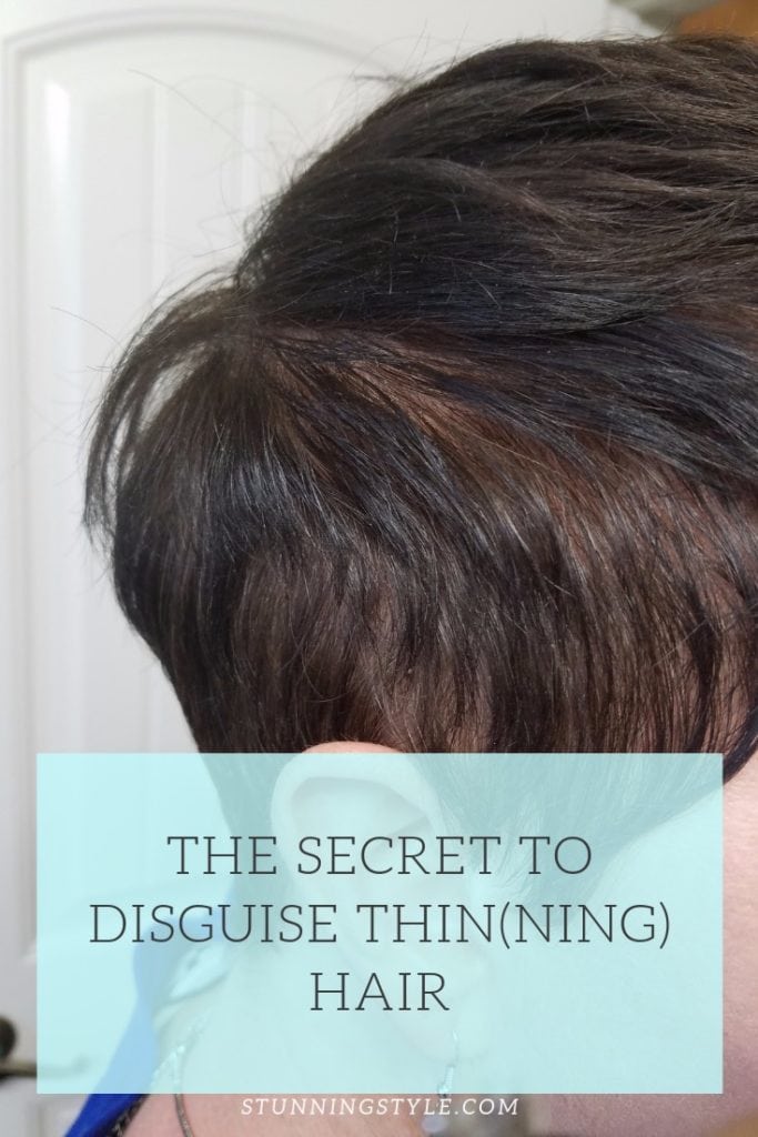 The Secret To Disguise Thin Ning Hair Stunning Style