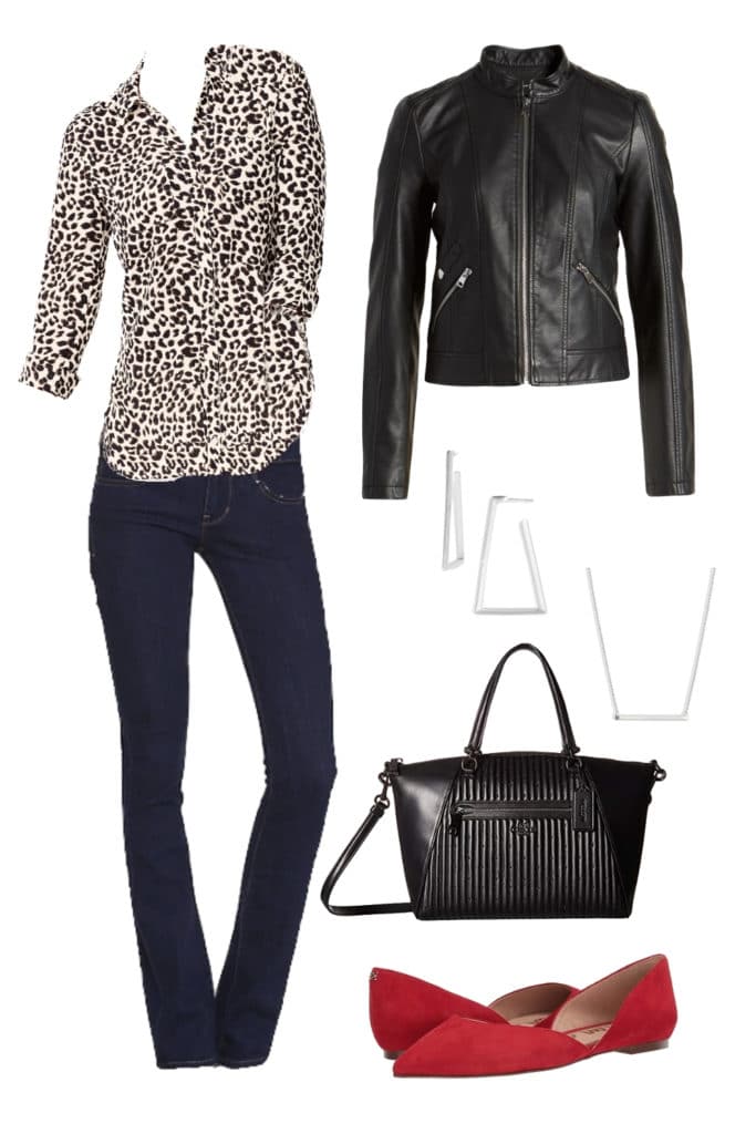 A fall inspiration outfit to show you how to shop your closet.