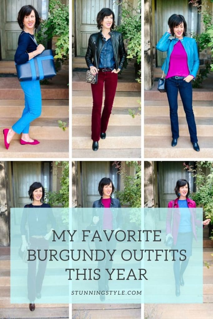 Favorite Burgundy Outfits