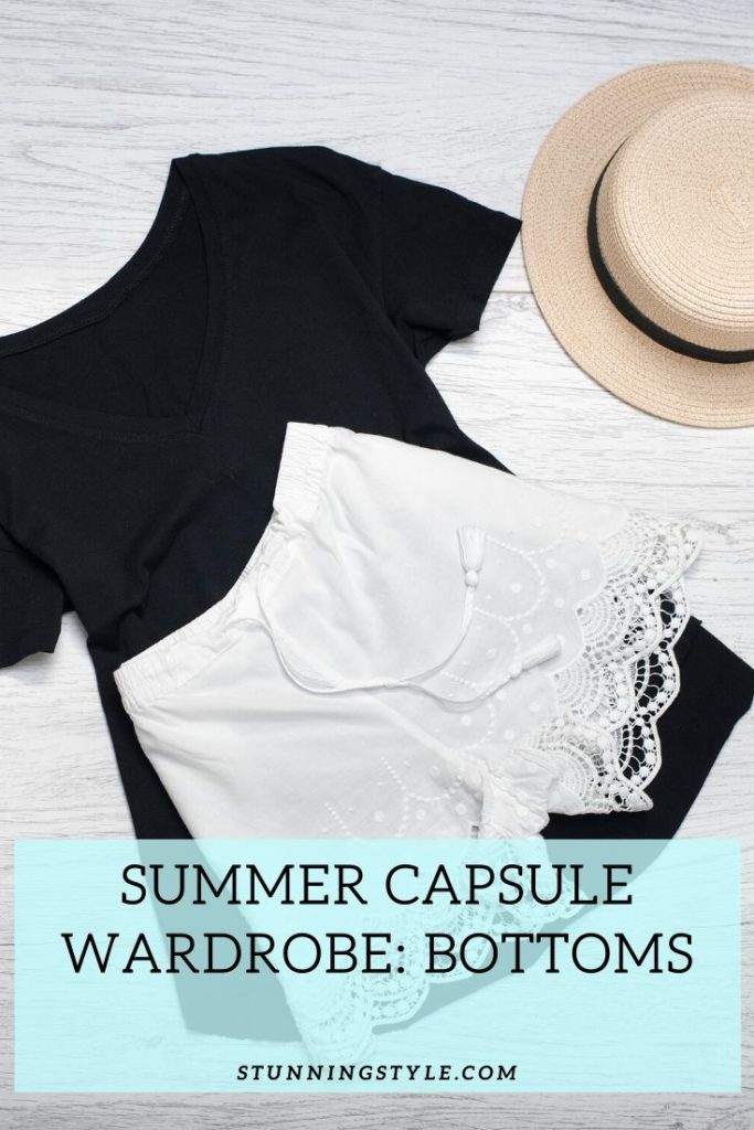 Summer Capsule Wardrobe Essentials Bottoms