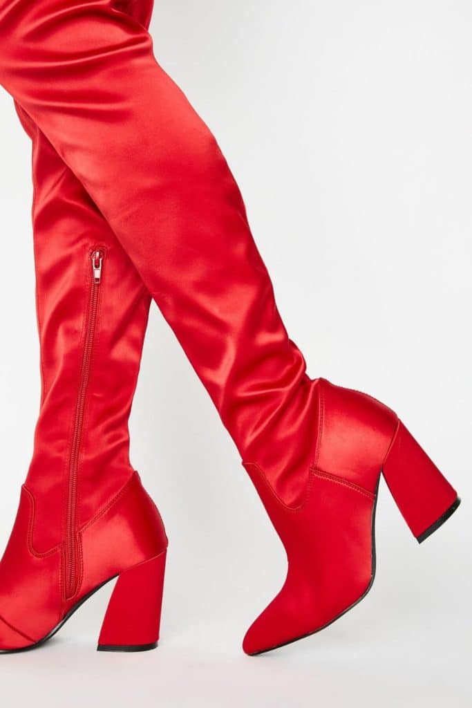 Summer Capsule Wardrobe Essentials Series: Tall Red Boots