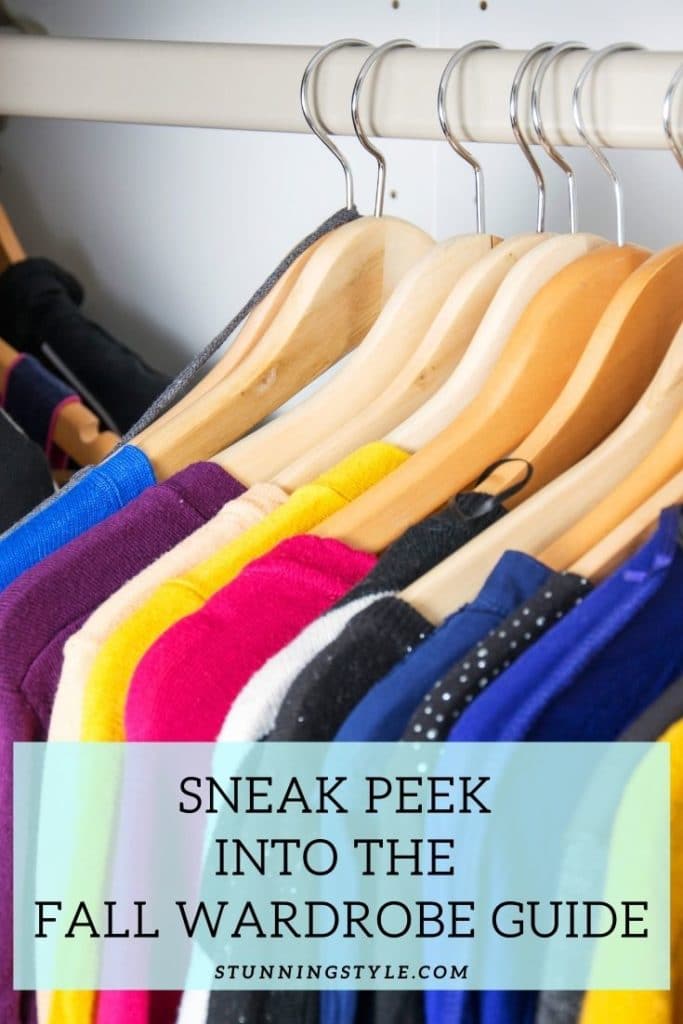 Sneak Peek Into the Fall Wardrobe Guide