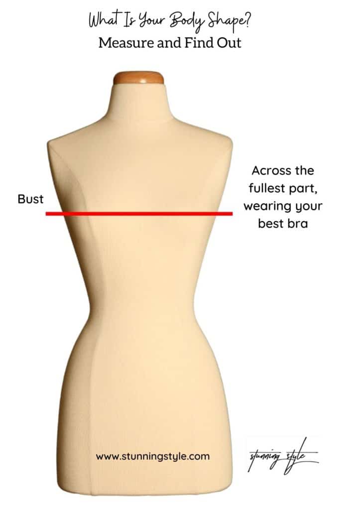 How to measure bust