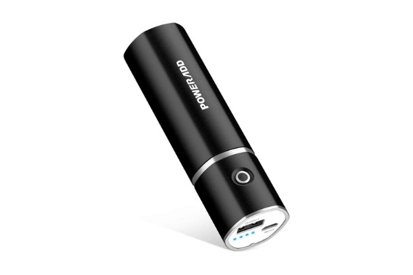 A portable charger.